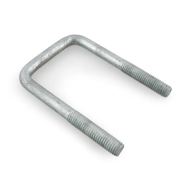 1/2" × 2.06" × 4.31" Galvanized U-Bolt – Heavy-Duty Frame Mounting 1