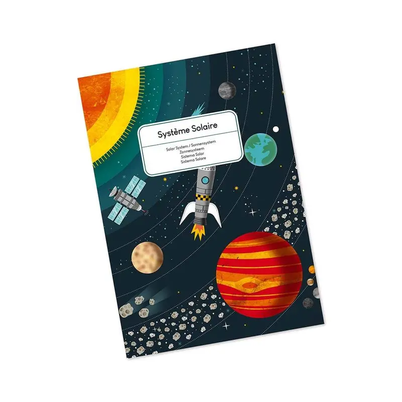 100-Piece Solar System Floor Puzzle – Educational Space-Themed Jigsaw 1