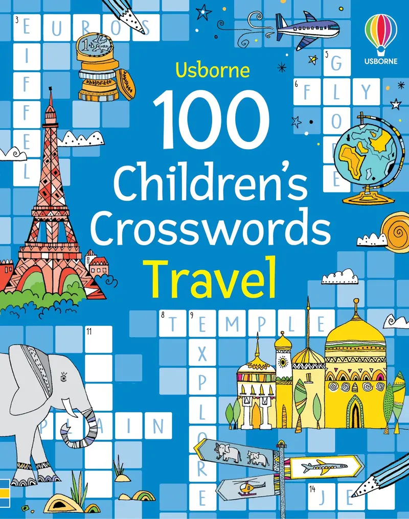 100 Travel-Friendly Crossword Puzzles For Kids 1