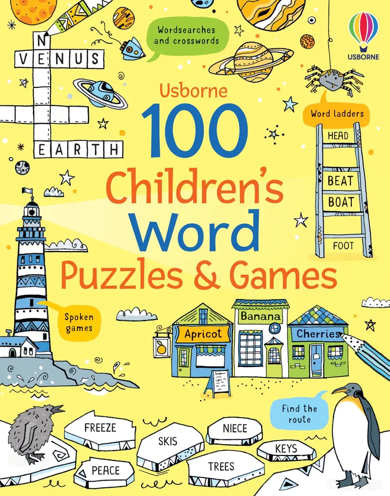 100 Word Puzzles And Games For Children 1