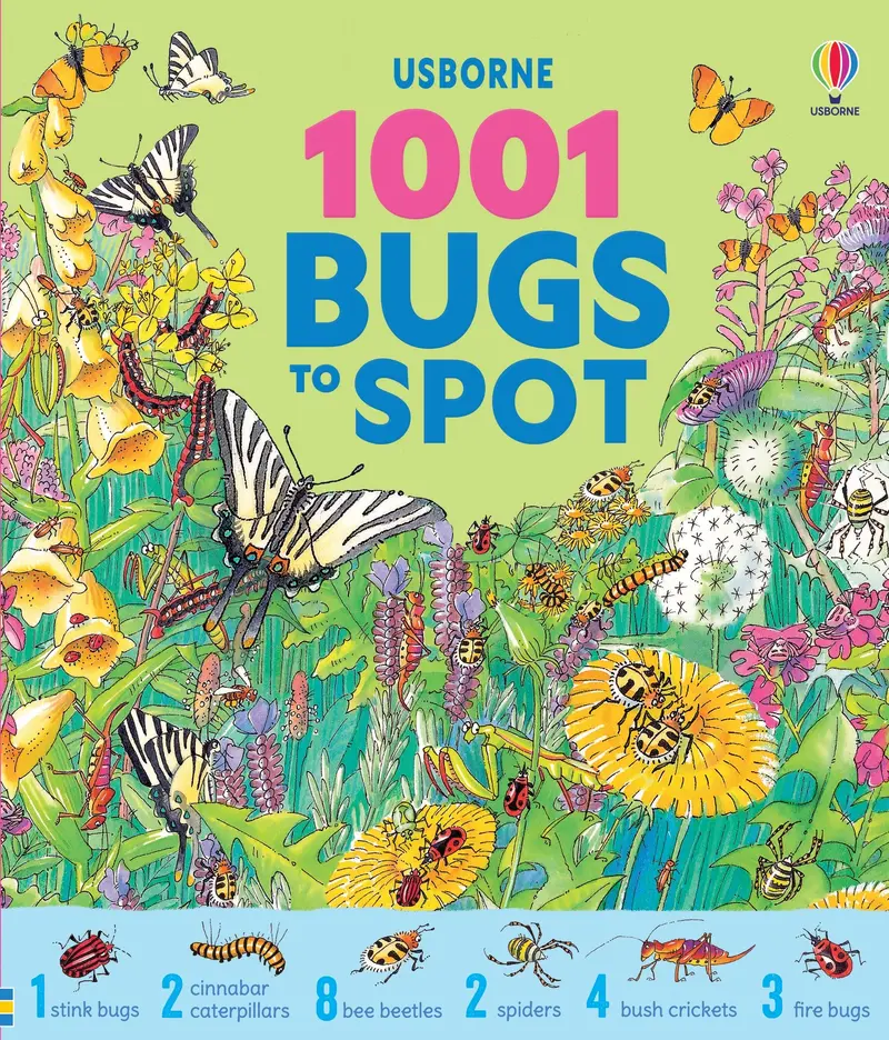 1001 Bugs To Spot – Illustrated Seek-And-Find Activity Book 1