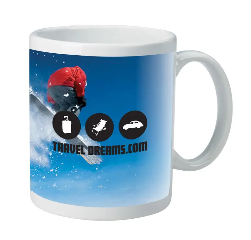 11 Oz Vibrant Full-Color Ceramic Mug 1