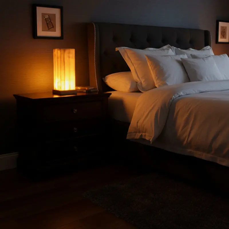 12-Inch Rectangular Onyx Lamp – Ambient Led Stone Light 1