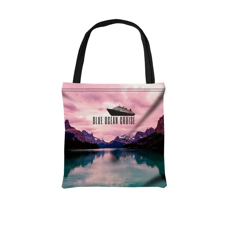 12-Inch Square Canvas Tote Bag 1