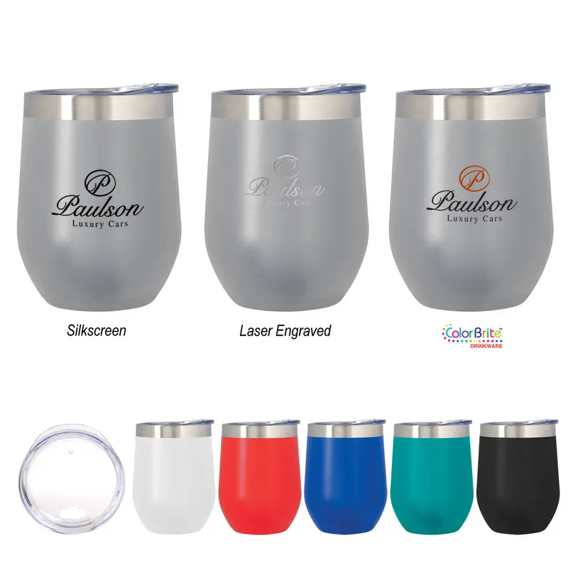 12 Oz Vinay Stemless Wine Cup – Thermal Insulated 1
