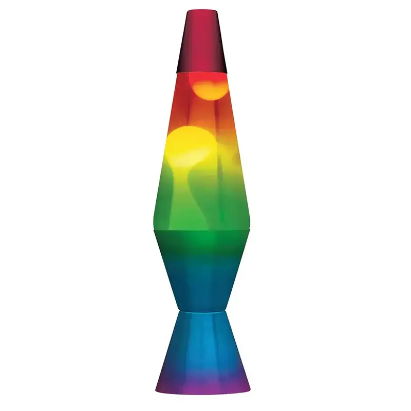 14.5-Inch Rainbow Lava Lamp – Retro Mood Light 1