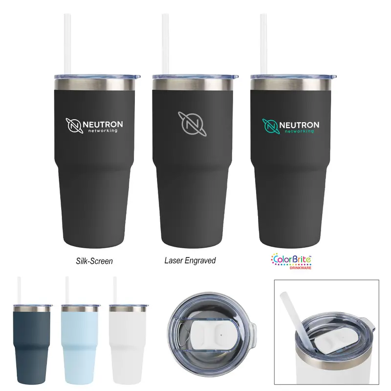 14 Oz Brea Vacuum-Insulated Stainless Tumbler 1
