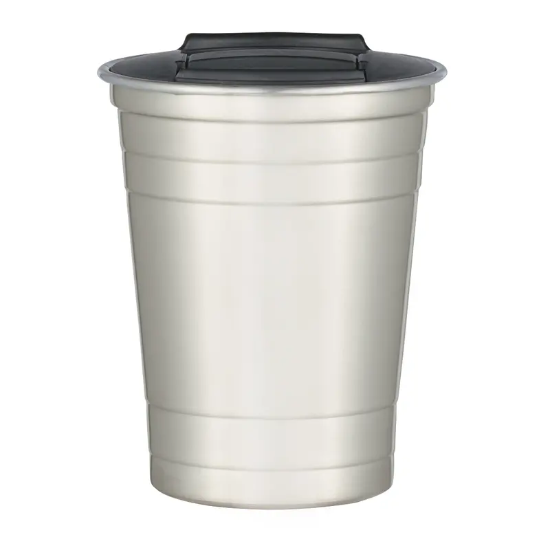 16 Oz Sleek Stainless Steel Everyday Tumbler 1