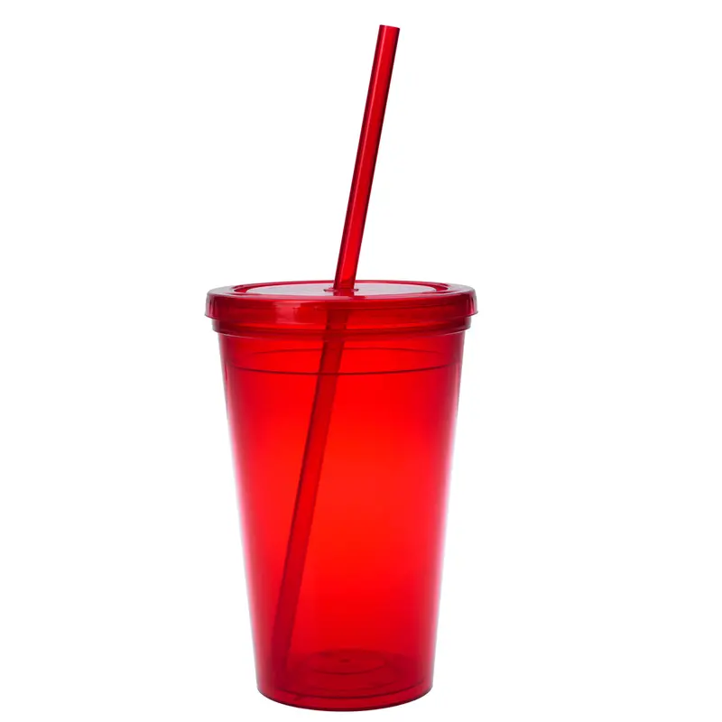 16 Oz Sunsplash Double-Wall Tumbler – Vacuum-Insulated & Sweat-Proof 1