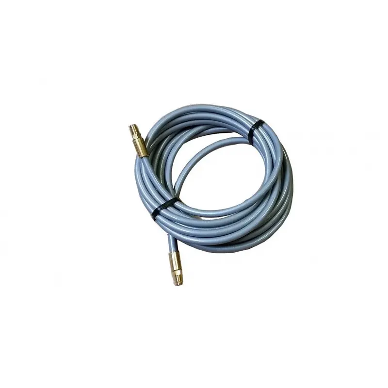 192-Inch Grey Polyflex Brake Line With Male-To-Male Fittings – Dexter 1