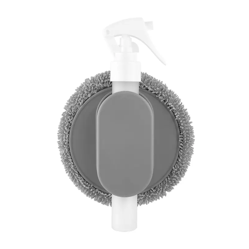 2-In-1 Refillable Cleaning Spray Bottle With Microfiber Cloth 1