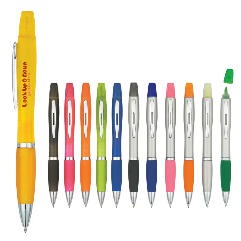 2-In-1 Write-And-Highlight Pen – Compact Design 1