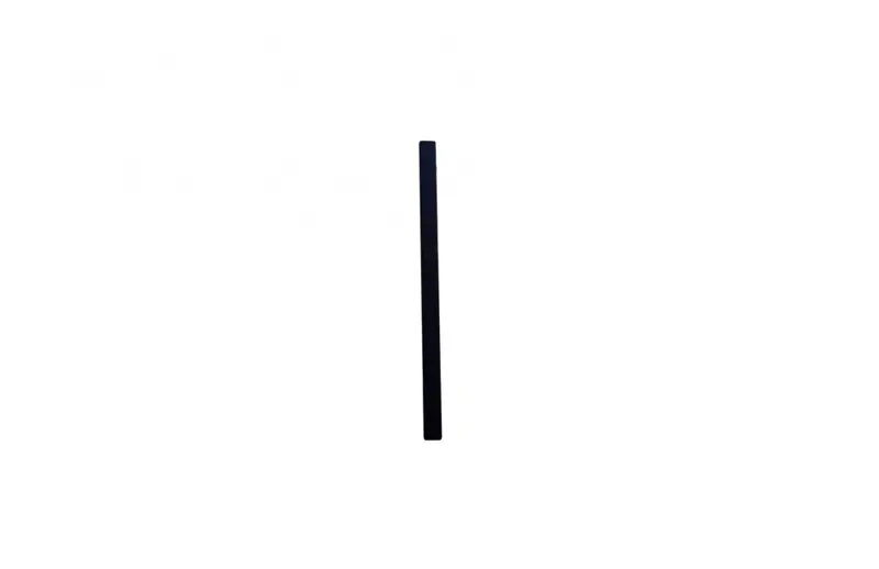 2" X 4" X 8' Black Marine Carpeted Bunk Board For Boat Trailers 1