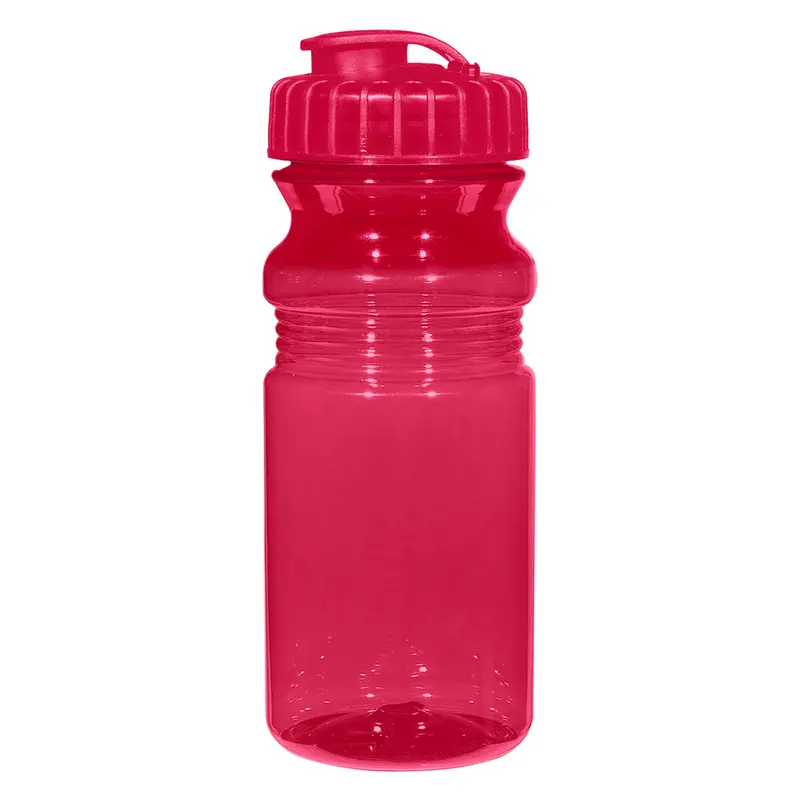 20 Oz Poly-Clear Fitness Bottle – Includes Super Sipper Lid & Carry Loop 1