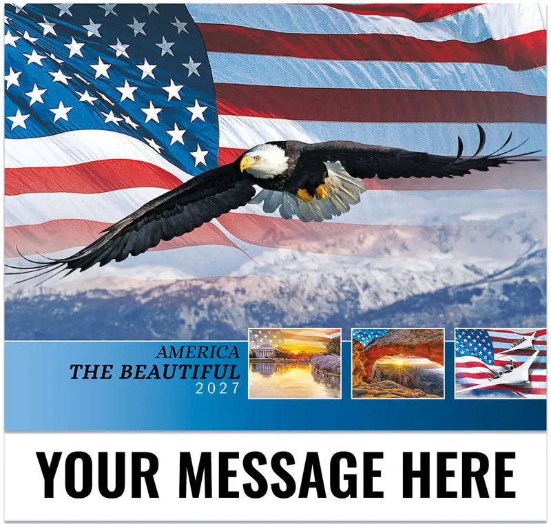 2027 America The Beautiful Promotional Calendar 1