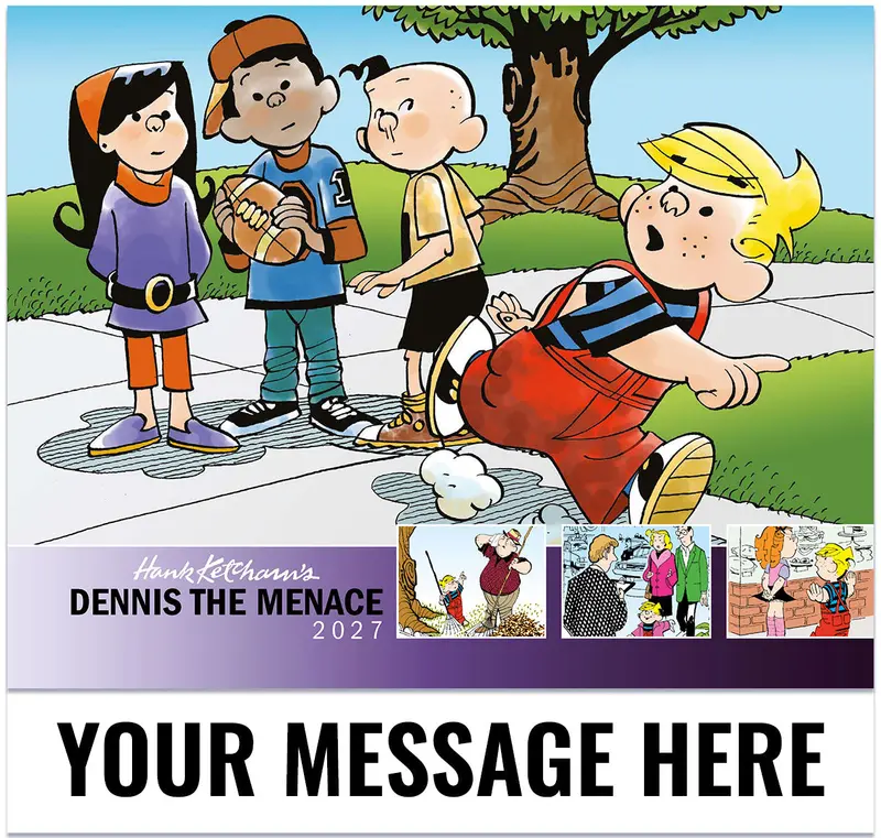 2027 Dennis The Menace Promotional Calendar 1