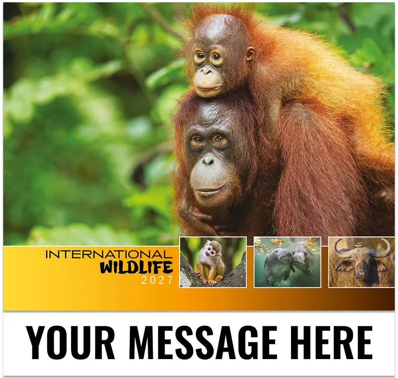 2027 Global Wildlife Conservation Promotional Calendar 1