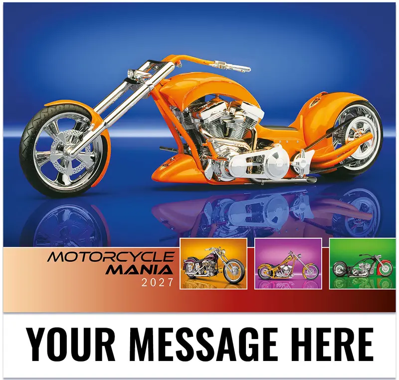 2027 Motorcycle Culture & Rides Promotional Calendar 1