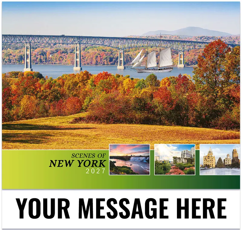 2027 New York City & State Scenes Promotional Calendar 1