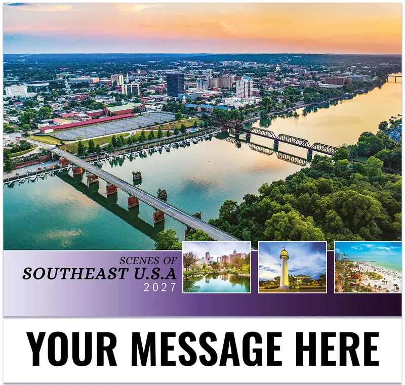 2027 Southeastern Usa Scenes Promotional Calendar 1