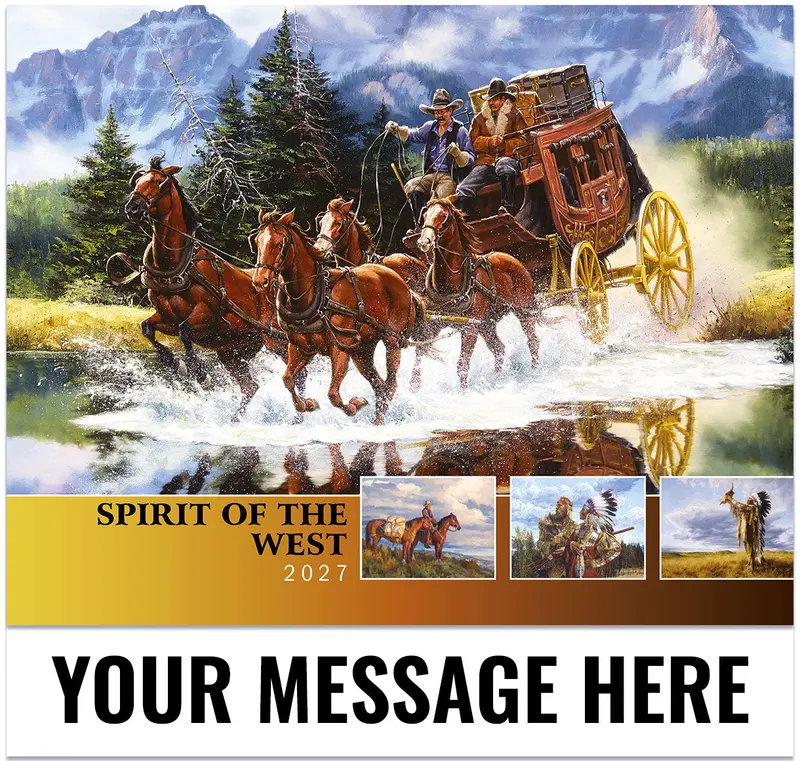 2027 Spirit Of The American West Promotional Calendar 1