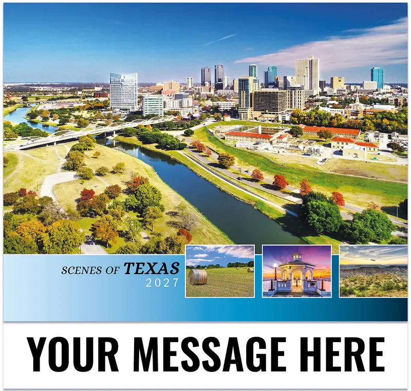 2027 Texas Landscapes & Culture Promotional Calendar 1