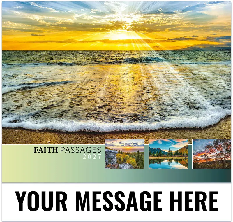 2027 Uplifting Faith-Based Reflections Promotional Calendar 1