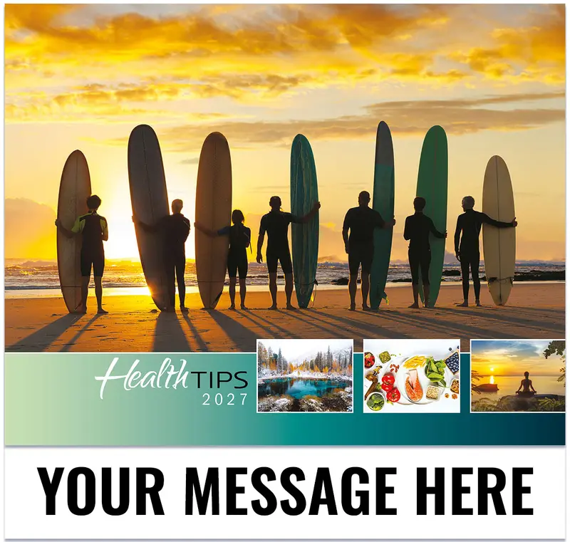 2027 Wellness & Healthy Living Tips Promotional Calendar 1