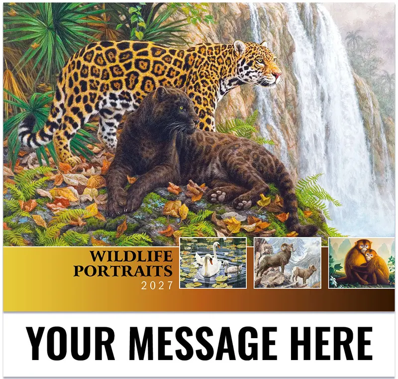 2027 Wildlife Portrait Photography Promotional Calendar 1