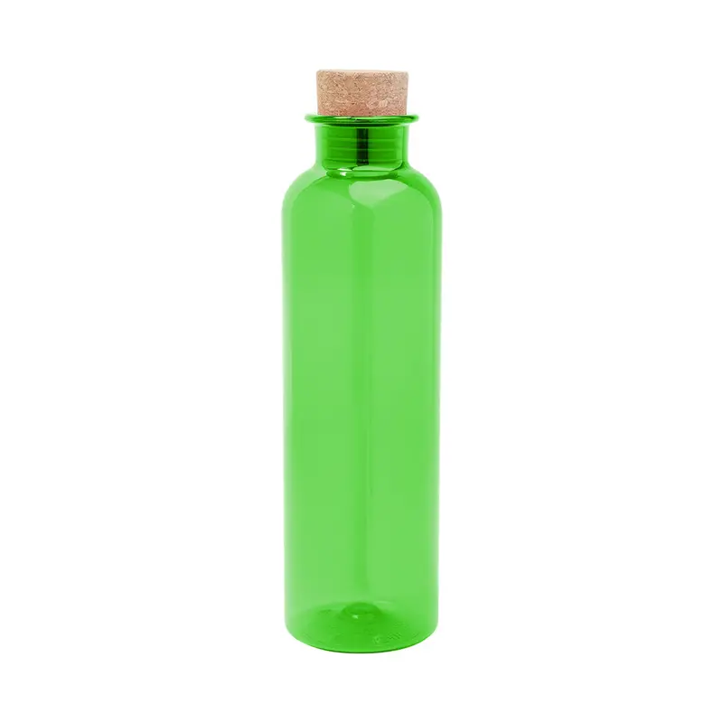 22 Oz Maddie Recycled Pet Water Bottle With Cork Cap 1