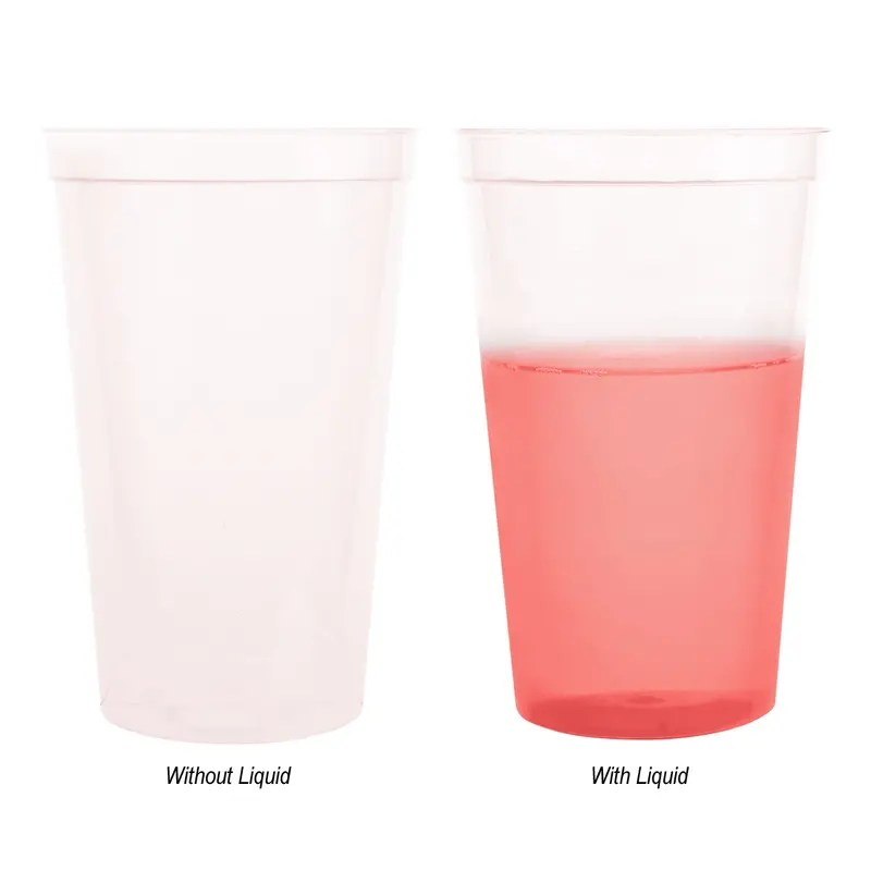 22 Oz Mood-Activated Stadium Cup – Color-Changing Temperature Sensor 1