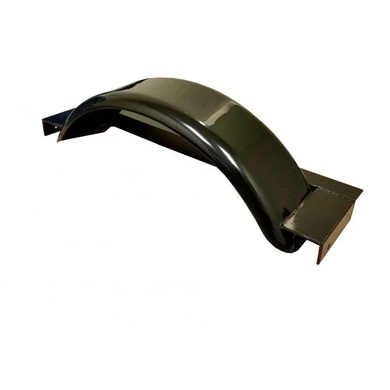 2213/4B Black Powder-Coated Trailer Fender Compatible With 13-Inch Wheels 1