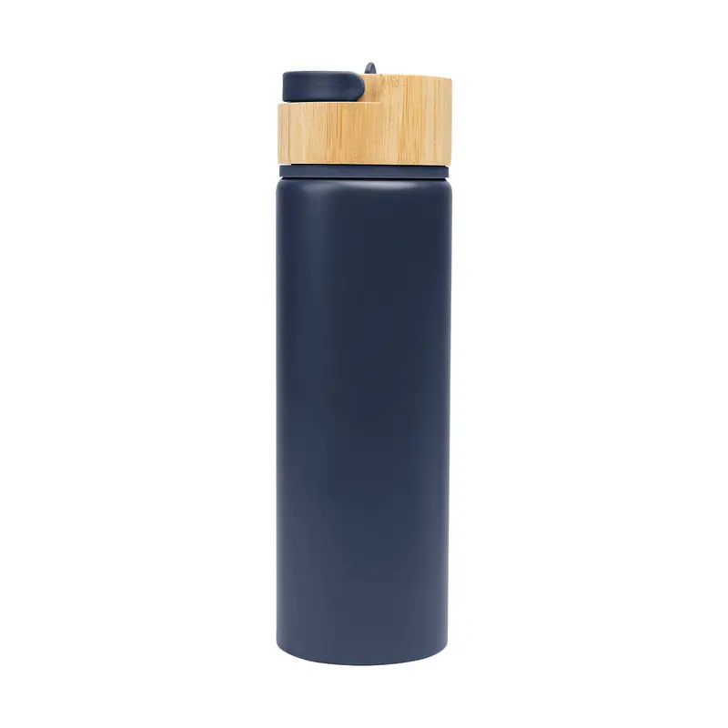 27 Oz Ellis Stainless Steel Bottle With Sustainable Bamboo Lid 1
