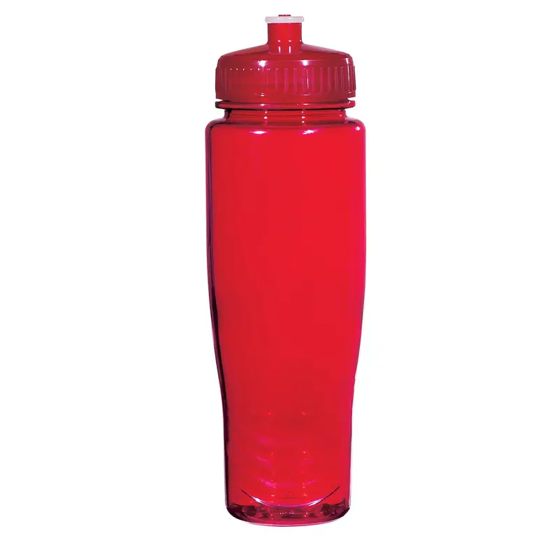 28 Oz Poly-Clean Plastic Bottle – Dishwasher-Safe Hydration Container 1