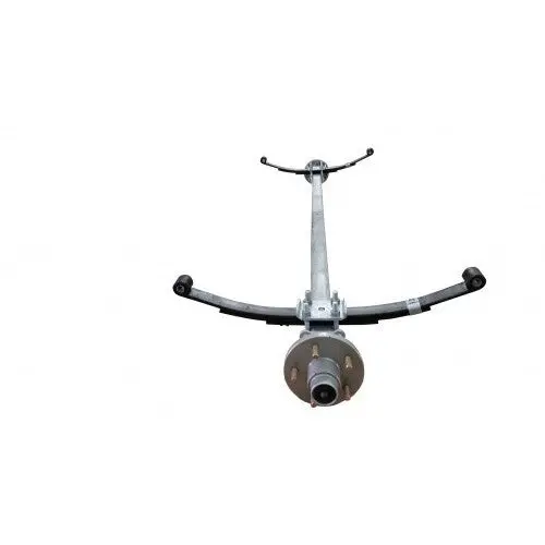 2900-Pound Galvanized Pwc Idler Axle – Equipped With 545 Hubs, Springs, Hf 87 Sc 74 Spacing 1
