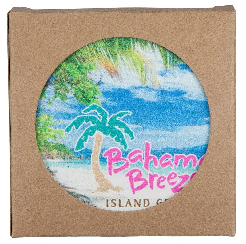 3.5" Square Eco-Friendly Pulp Board Coaster (Pack Of 1) 1