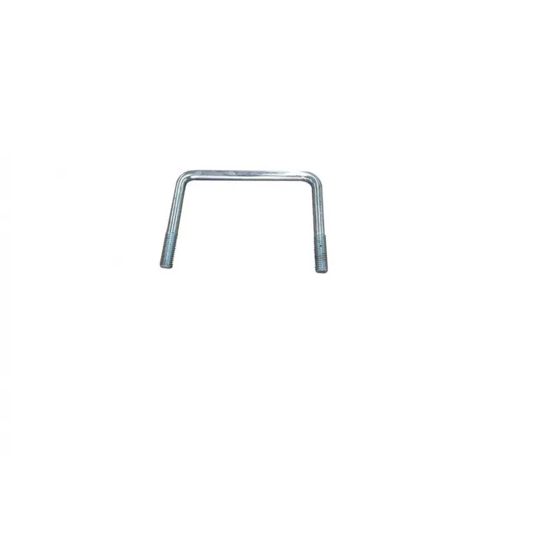 3/8"-16 Zinc-Plated U-Bolt, 4.19" Length × 3" Width 1