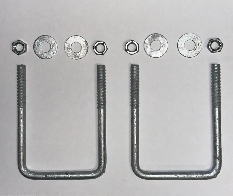 3-Inch Upright Mounting Kit For Kayak And Canoe Trailers 1