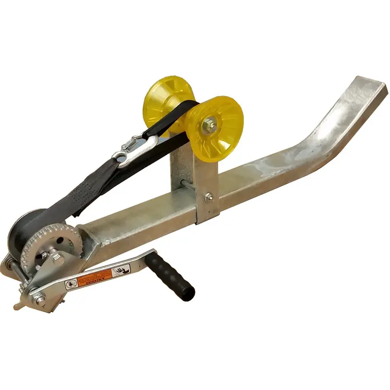 32-Inch Galvanized Winch Assembly Featuring Dutton-Lainson 600-Pound Capacity Model 1