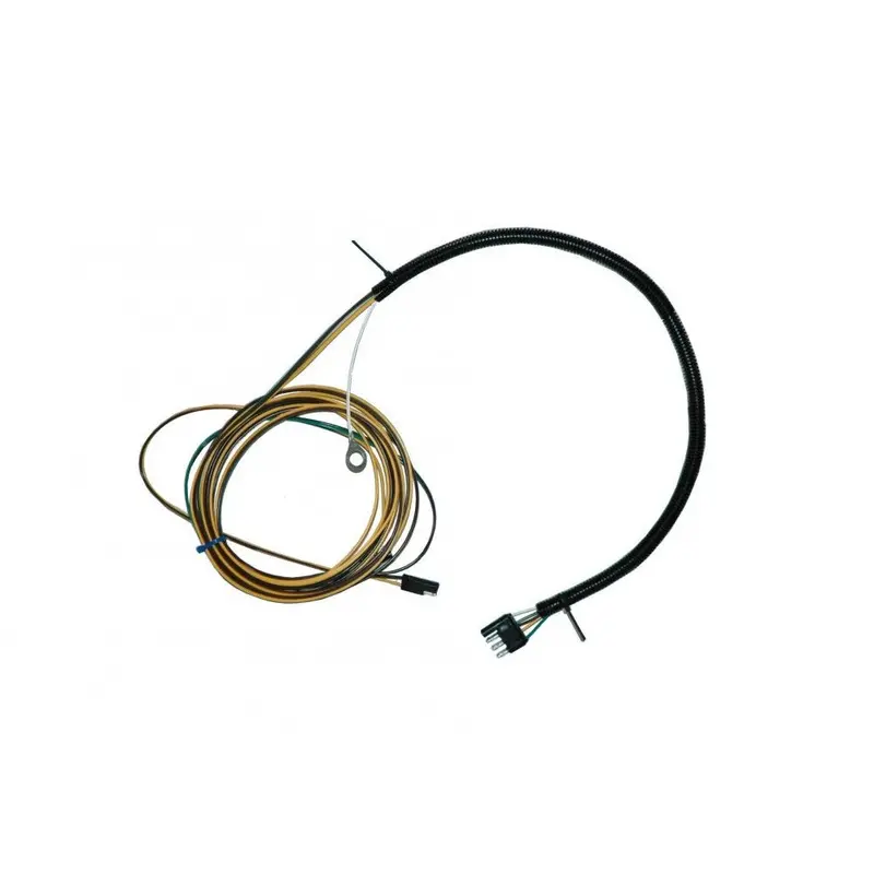 35-Foot Pre-Assembled 4-Pin Trailer Wiring Harness With Protective Sleeve 1