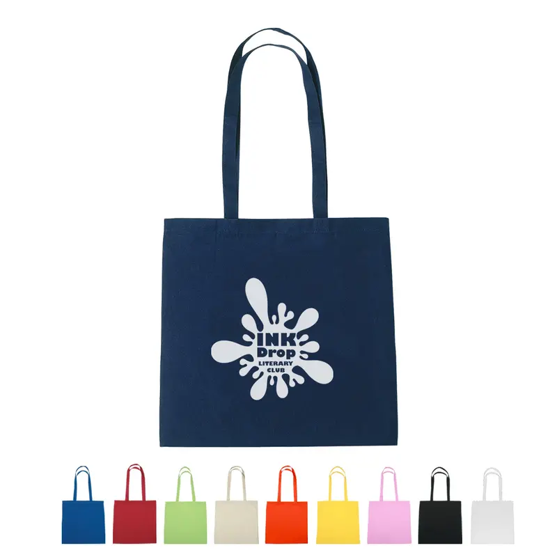 4 Oz. 100% Cotton Reusable Tote Bag 1