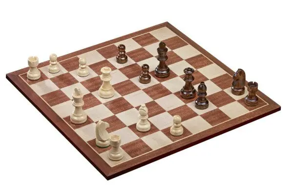 45Mm Wooden Chess Set With Classic Design 1