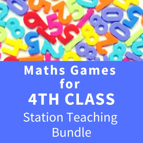 4Th Class Maths Activity Bundle For Collaborative Stations 1