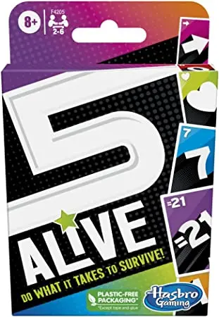 5 Alive – Fast-Paced Hasbro Card Game For Families 1