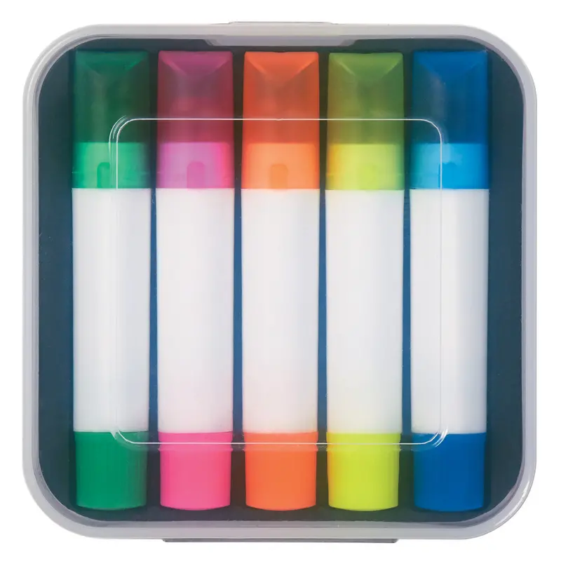 5-Pack Gel Wax Highlighters 1