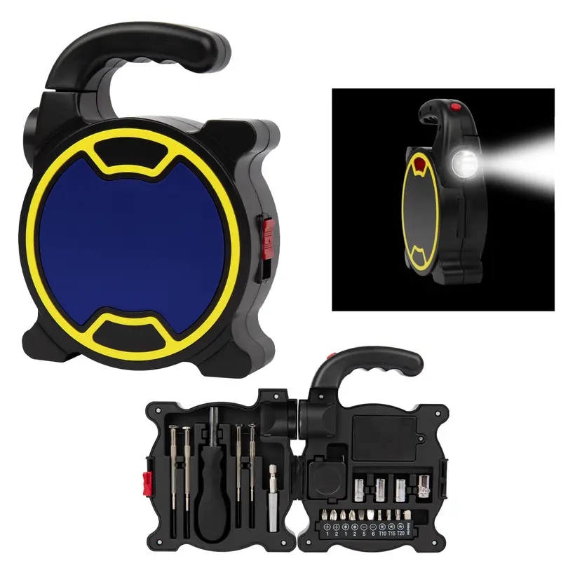 5-Piece Tool Set With Built-In Led Work Light 1