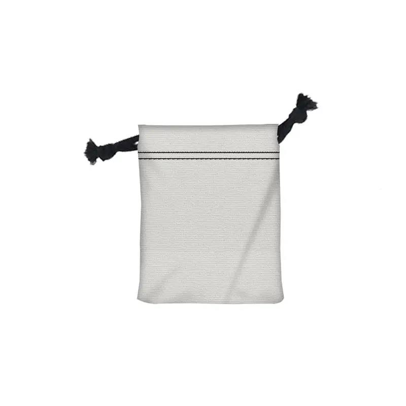 5" X 6" Tiny Canvas Drawstring Sachet 1