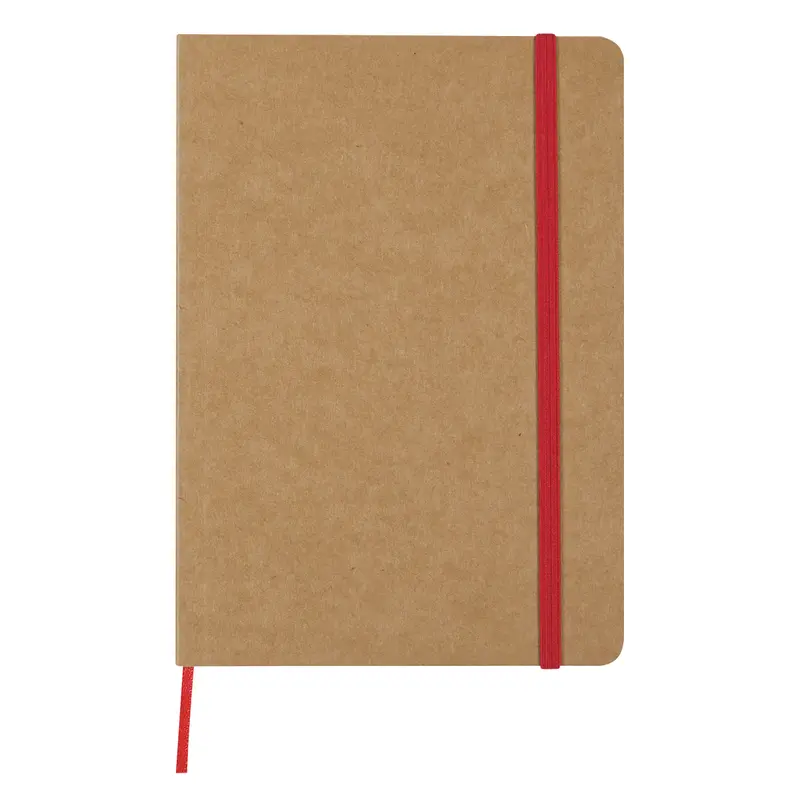 5" X 7" Eco-Inspired Strap Notebook – Secure Closure & Recycled Cover 1