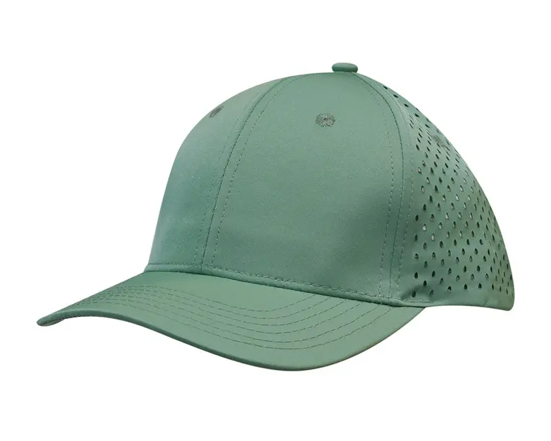 6-Panel Pioneer Sports Cap With Tear-Drop Ventilation Design 1