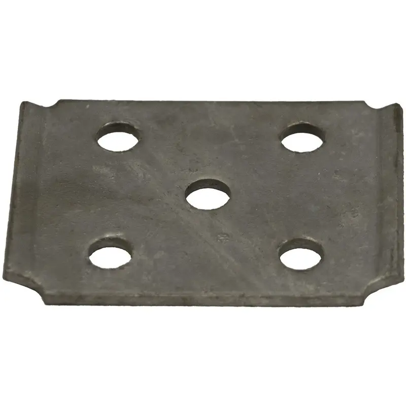 7,000-Pound Galvanized Tie Plate Designed For 2-Inch Square Axles 1